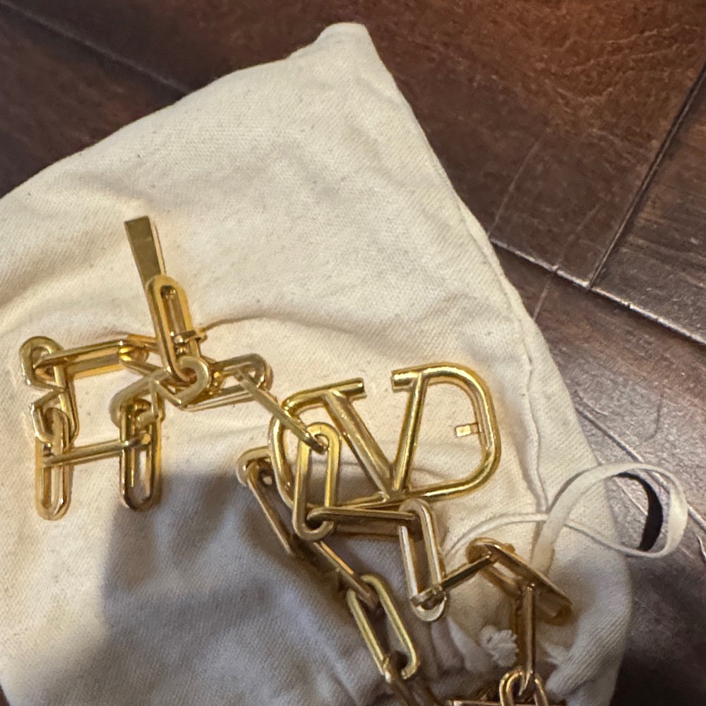 Valentino Garavani Gold Chain Bracelet